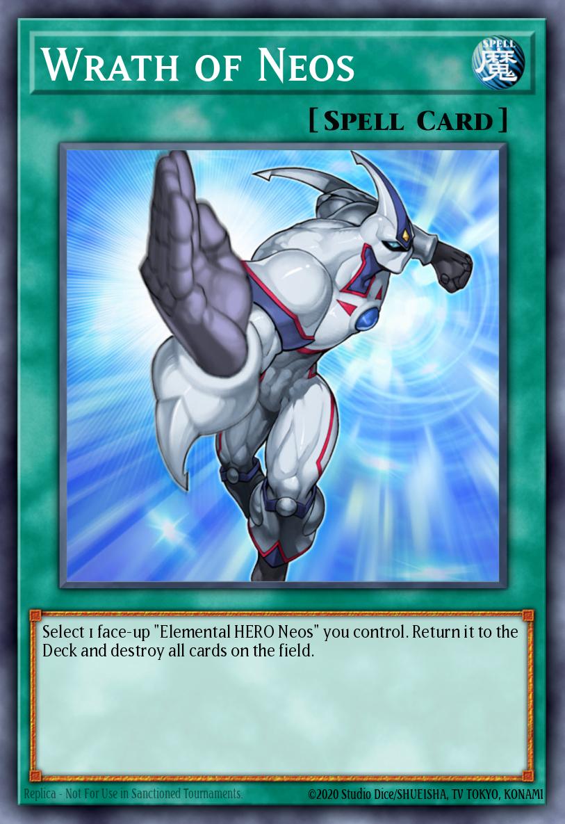 Wrath of Neos Yu-Gi-Oh card