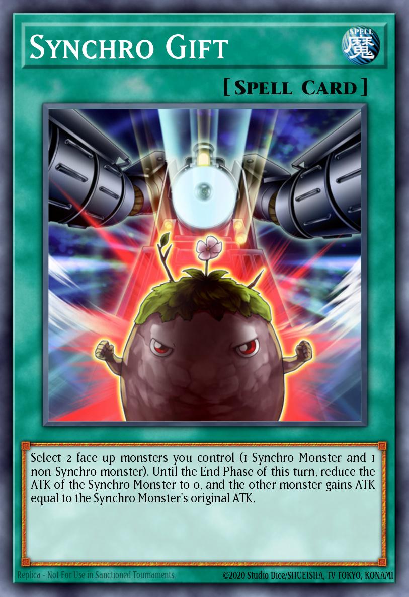 Synchro Gift Yu-Gi-Oh card