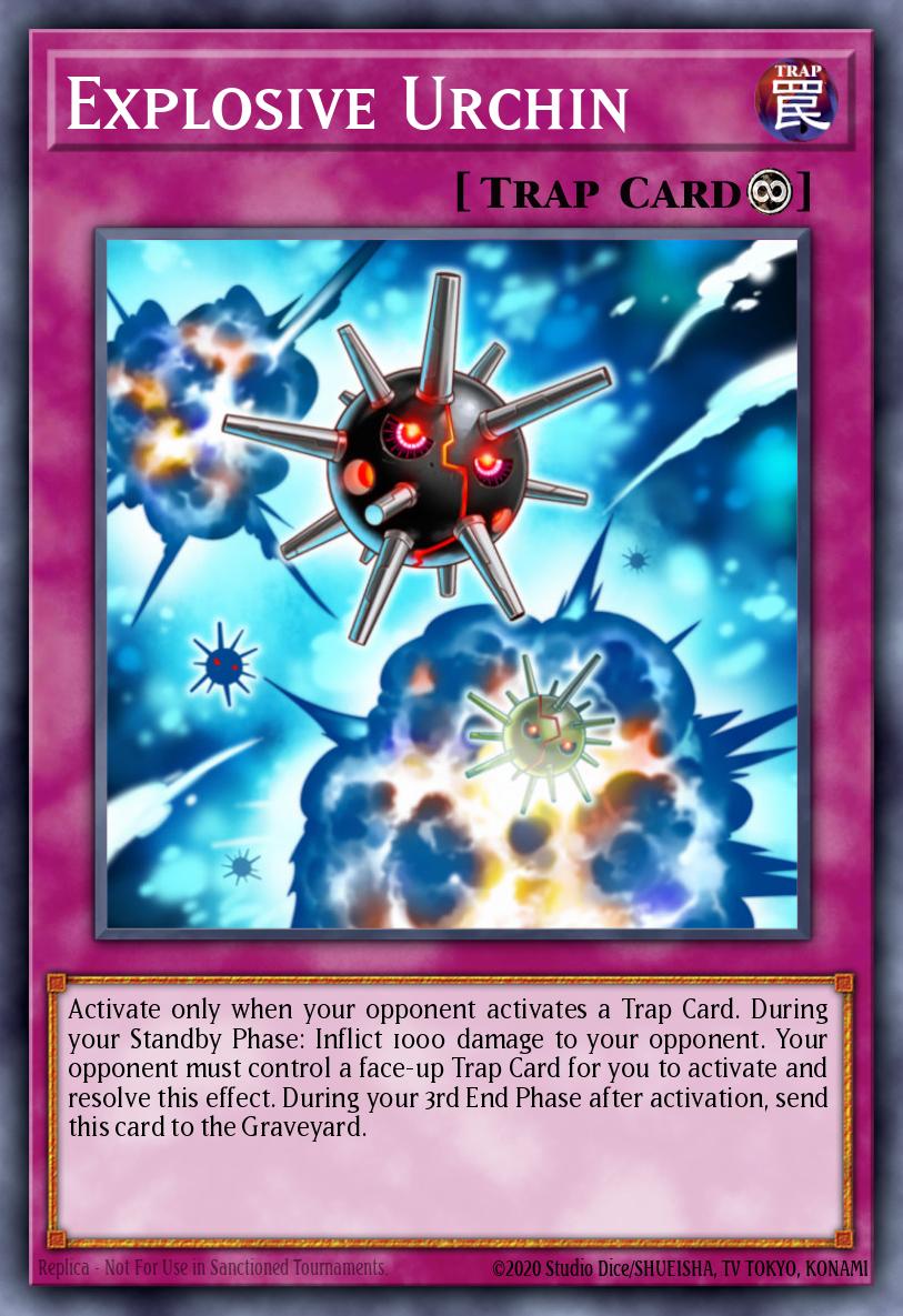 Explosive Urchin Yu-Gi-Oh card