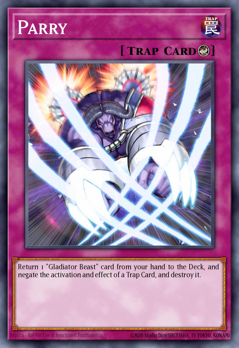 Parry Yu-Gi-Oh card