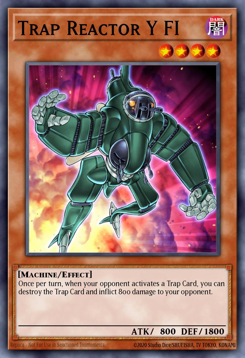 Trap Reactor Y FI Yu-Gi-Oh card