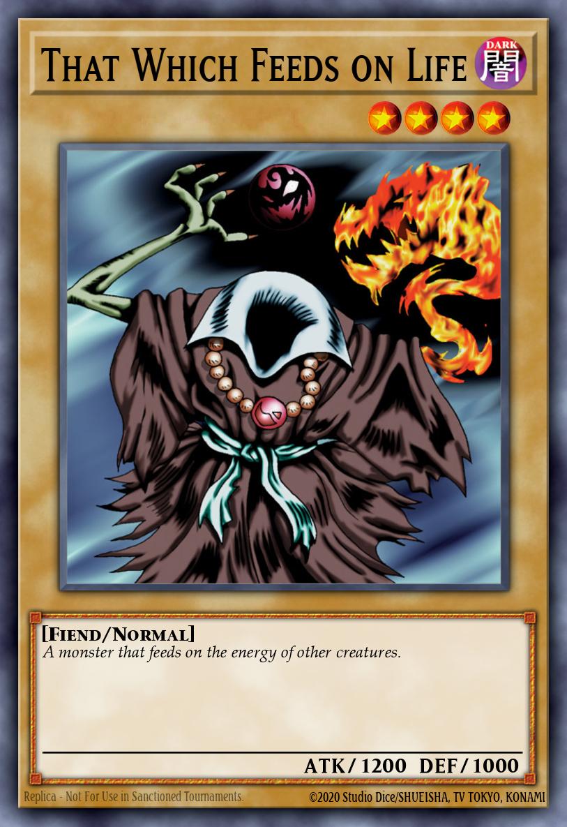 That Which Feeds on Life Yu-Gi-Oh card