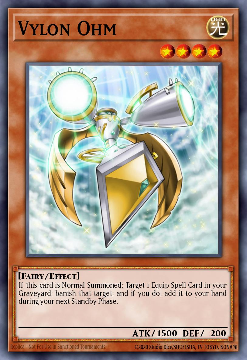 Vylon Ohm Yu-Gi-Oh card