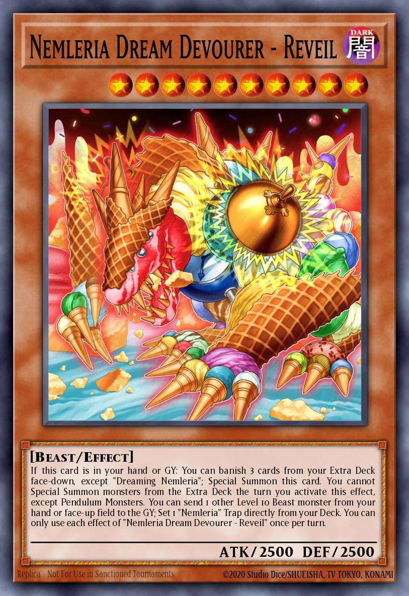 Nemleria Dream Devourer - Reveil Yu-Gi-Oh card