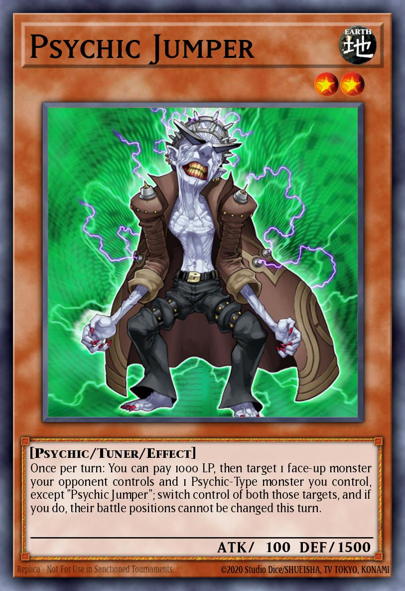 Psychic Jumper Yu-Gi-Oh card