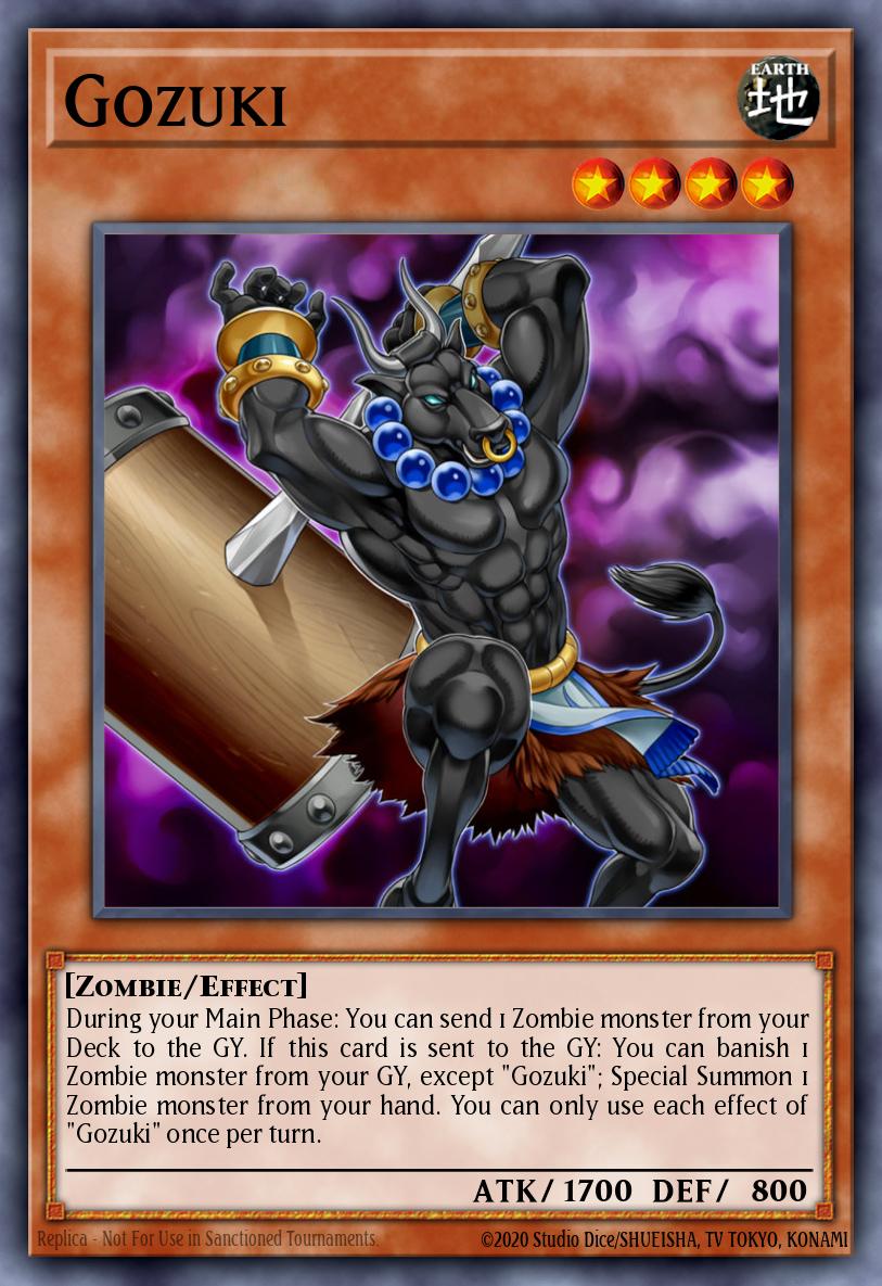 Gozuki Yu-Gi-Oh card