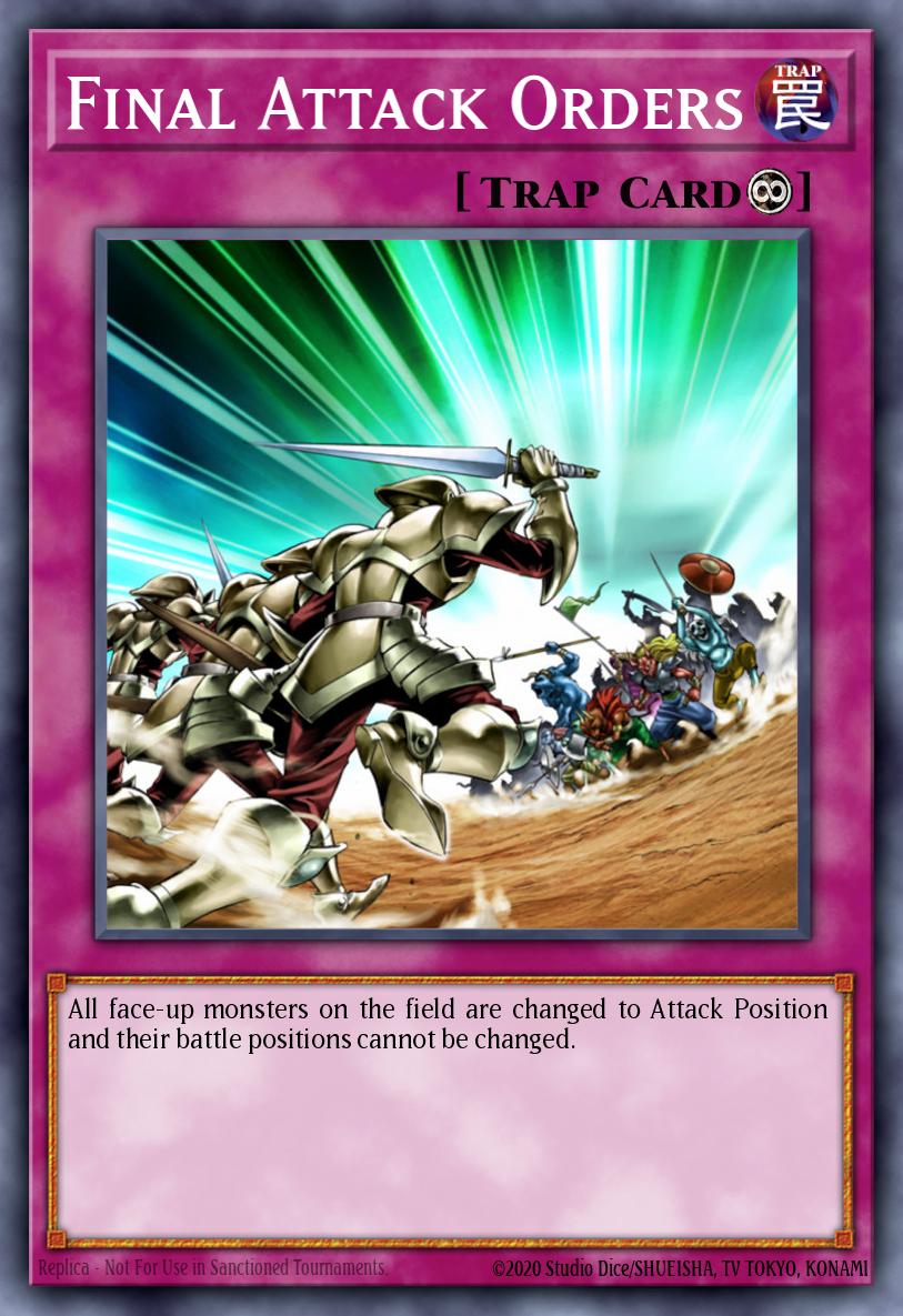 Final Attack Orders Yu-Gi-Oh card