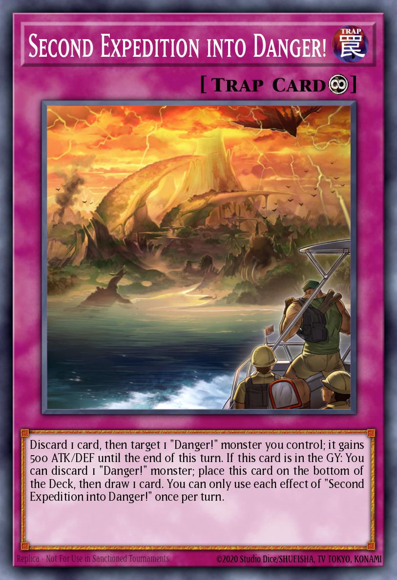 Second Expedition into Danger! Yu-Gi-Oh card