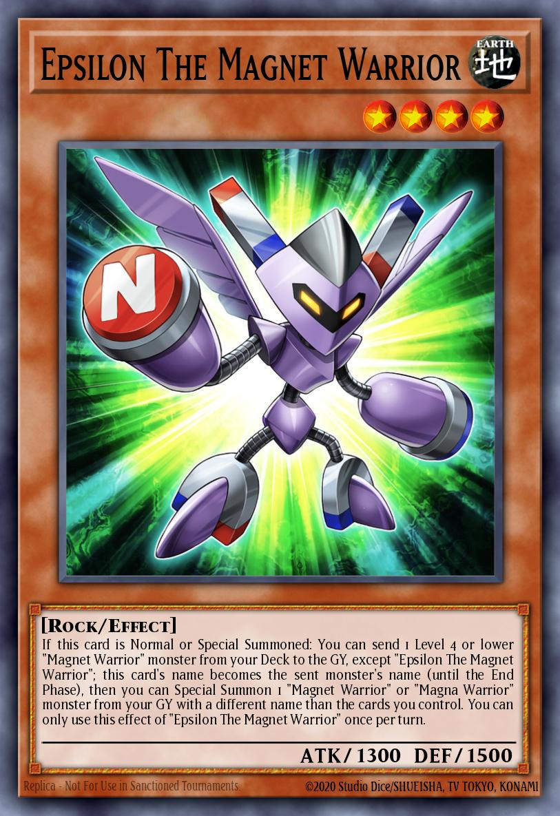 Epsilon The Magnet Warrior Yu-Gi-Oh card