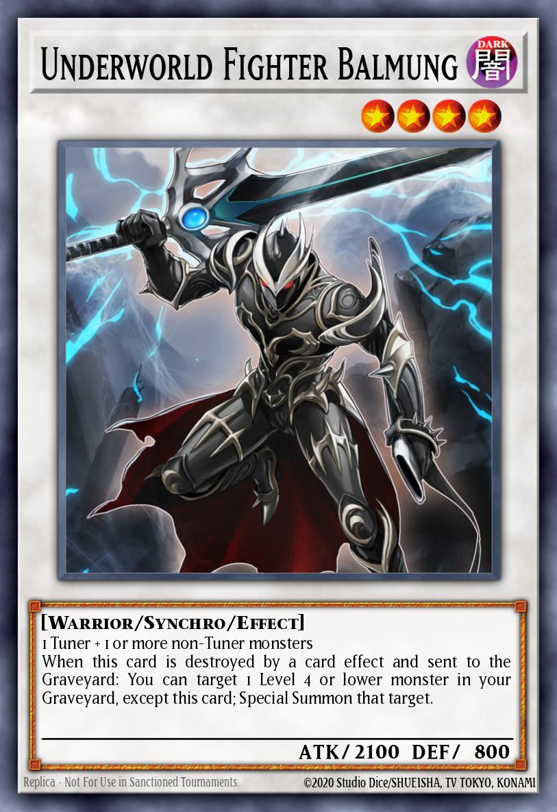 Underworld Fighter Balmung Yu-Gi-Oh card