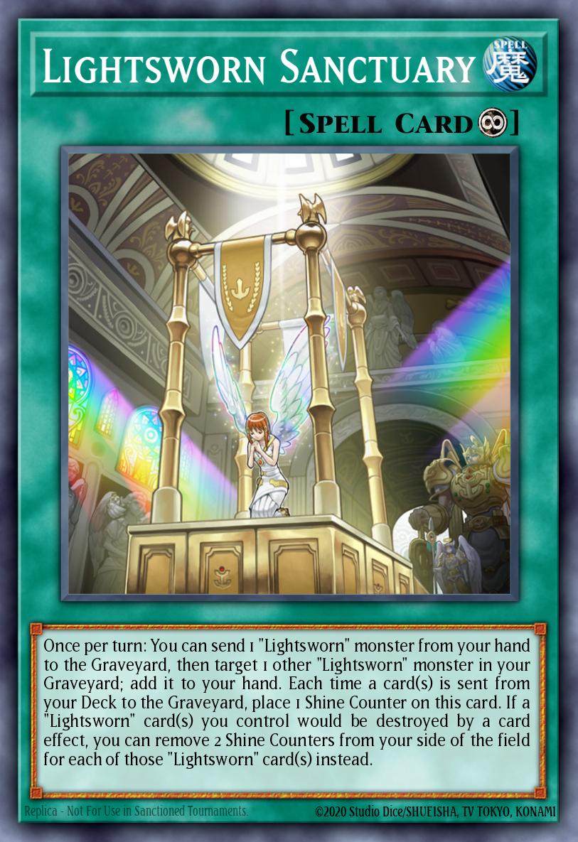 Lightsworn Sanctuary Yu-Gi-Oh card