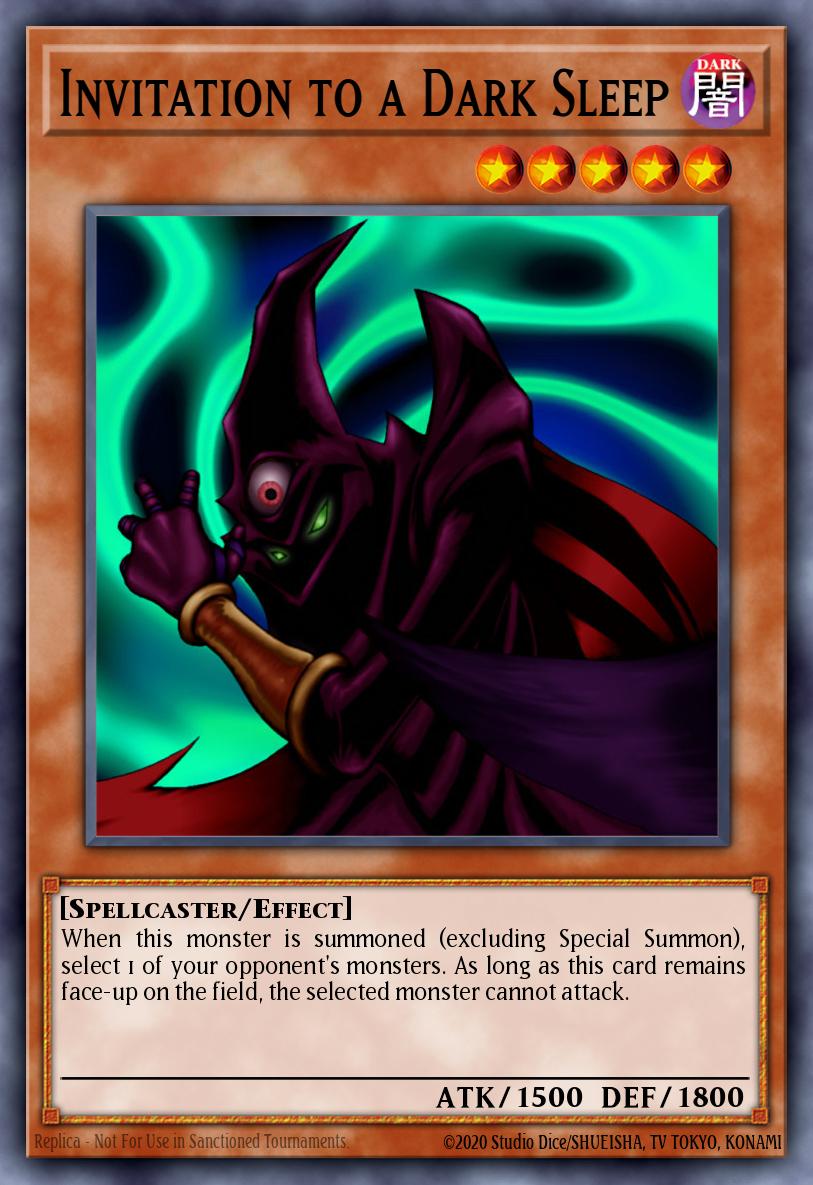 Invitation to a Dark Sleep Yu-Gi-Oh card