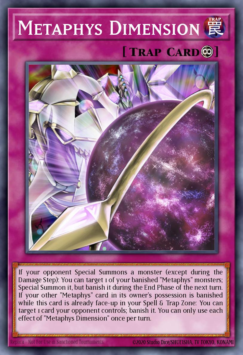 Metaphys Dimension Yu-Gi-Oh card
