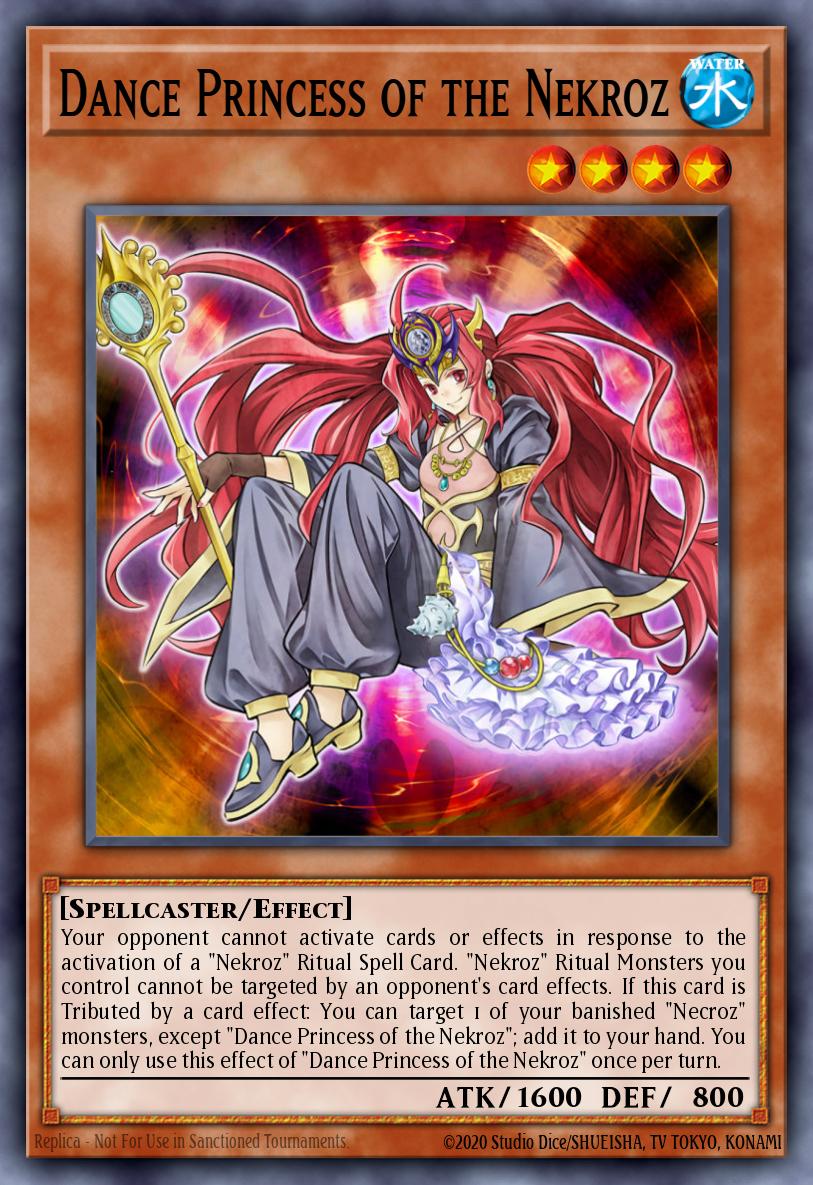 Dance Princess of the Nekroz Yu-Gi-Oh card