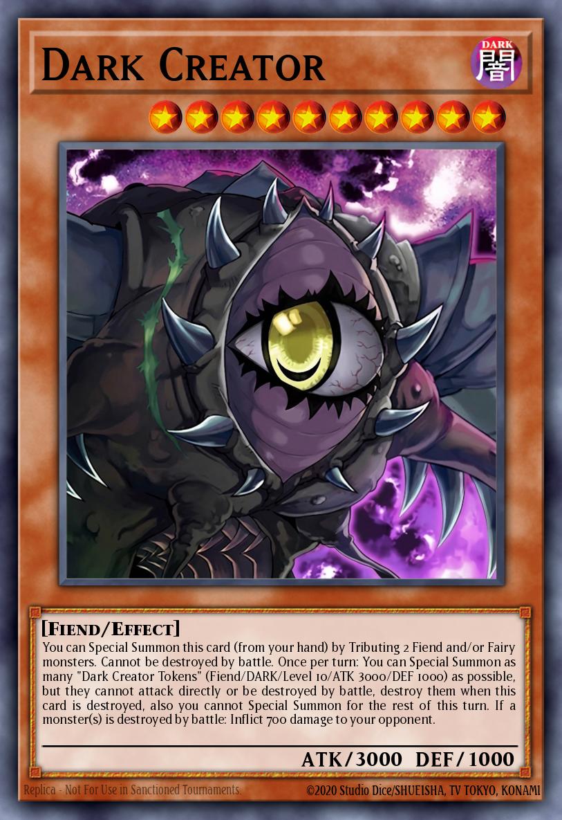 Dark Creator Yu-Gi-Oh card