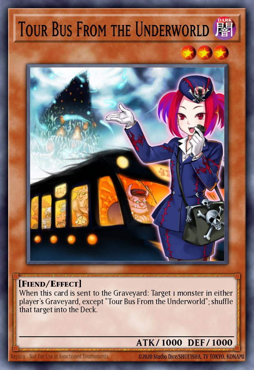 Tour Bus From the Underworld Yu-Gi-Oh card