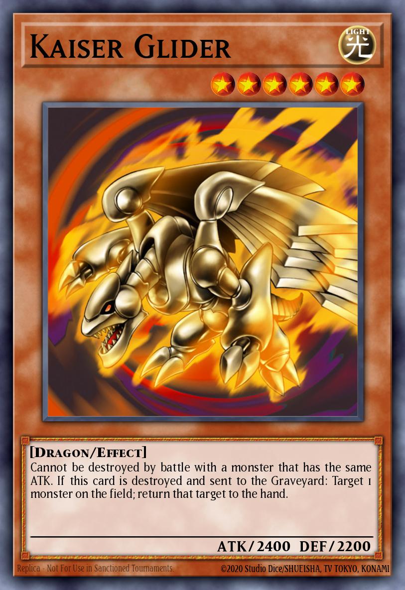 Kaiser Glider Yu-Gi-Oh card