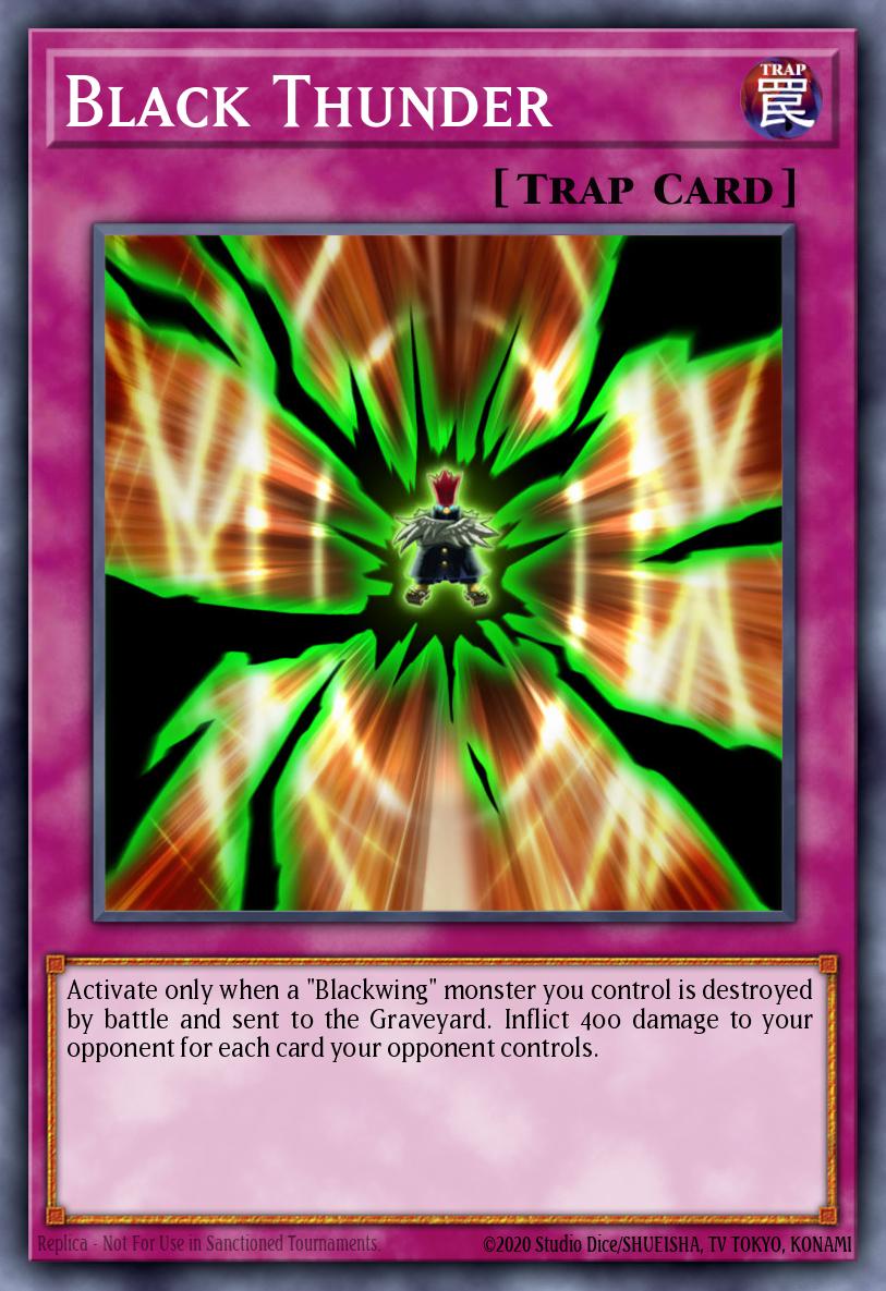 Black Thunder Yu-Gi-Oh card