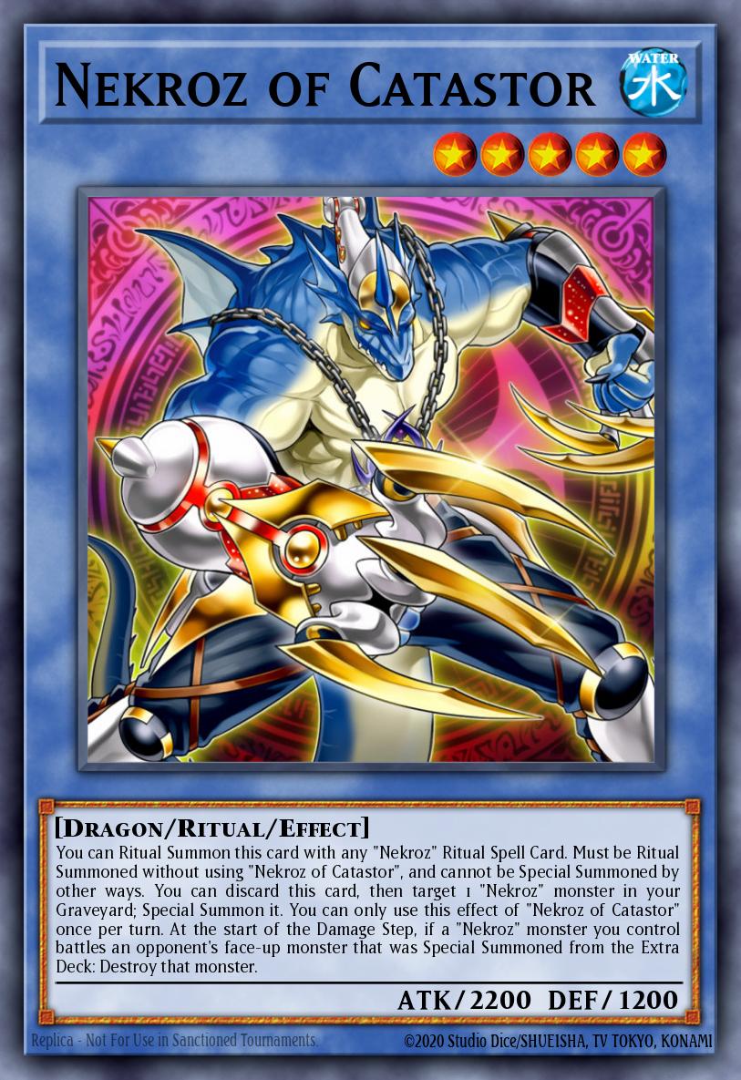 Nekroz of Catastor Yu-Gi-Oh card