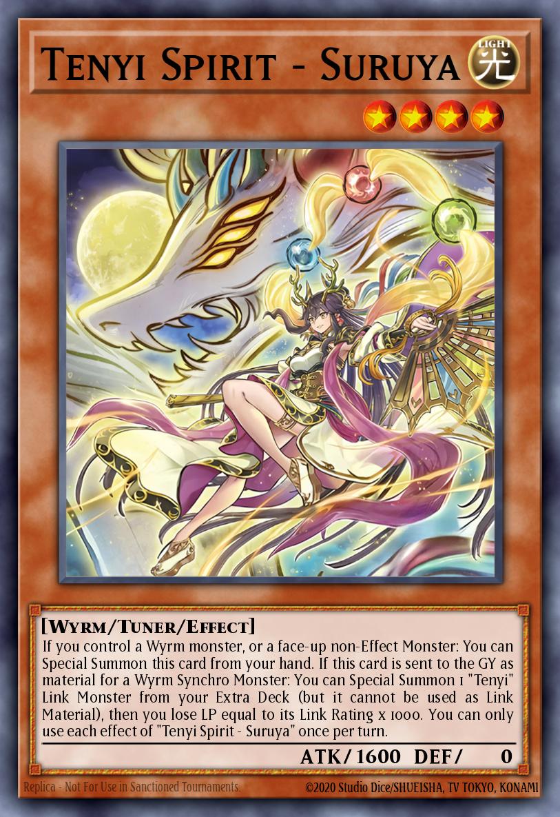 Tenyi Spirit - Suruya Yu-Gi-Oh card