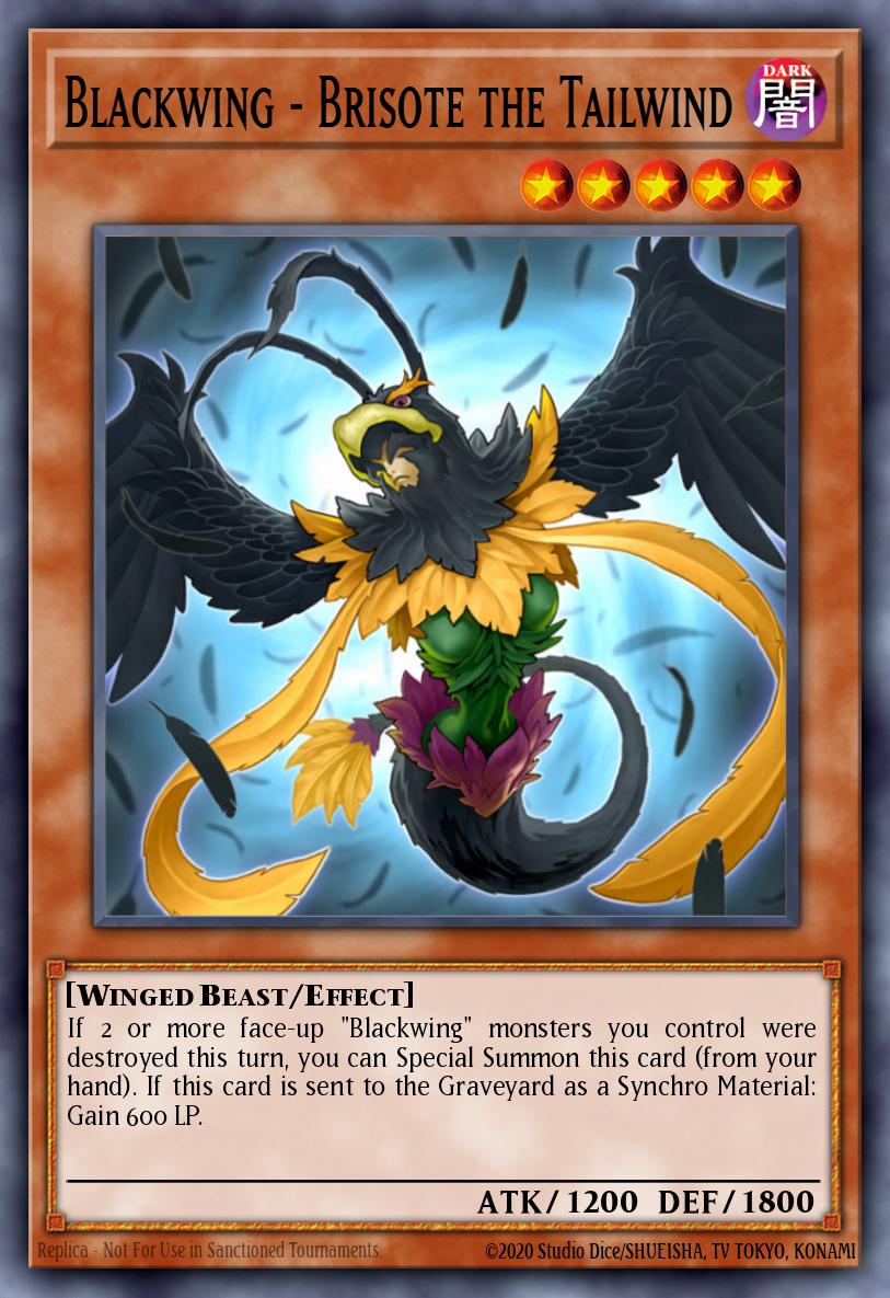 Blackwing - Brisote the Tailwind Yu-Gi-Oh card