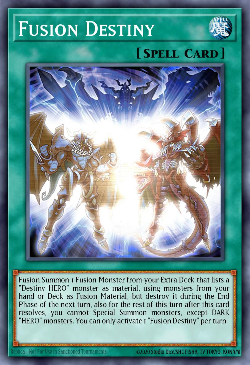 Fusion Destiny Yu-Gi-Oh card