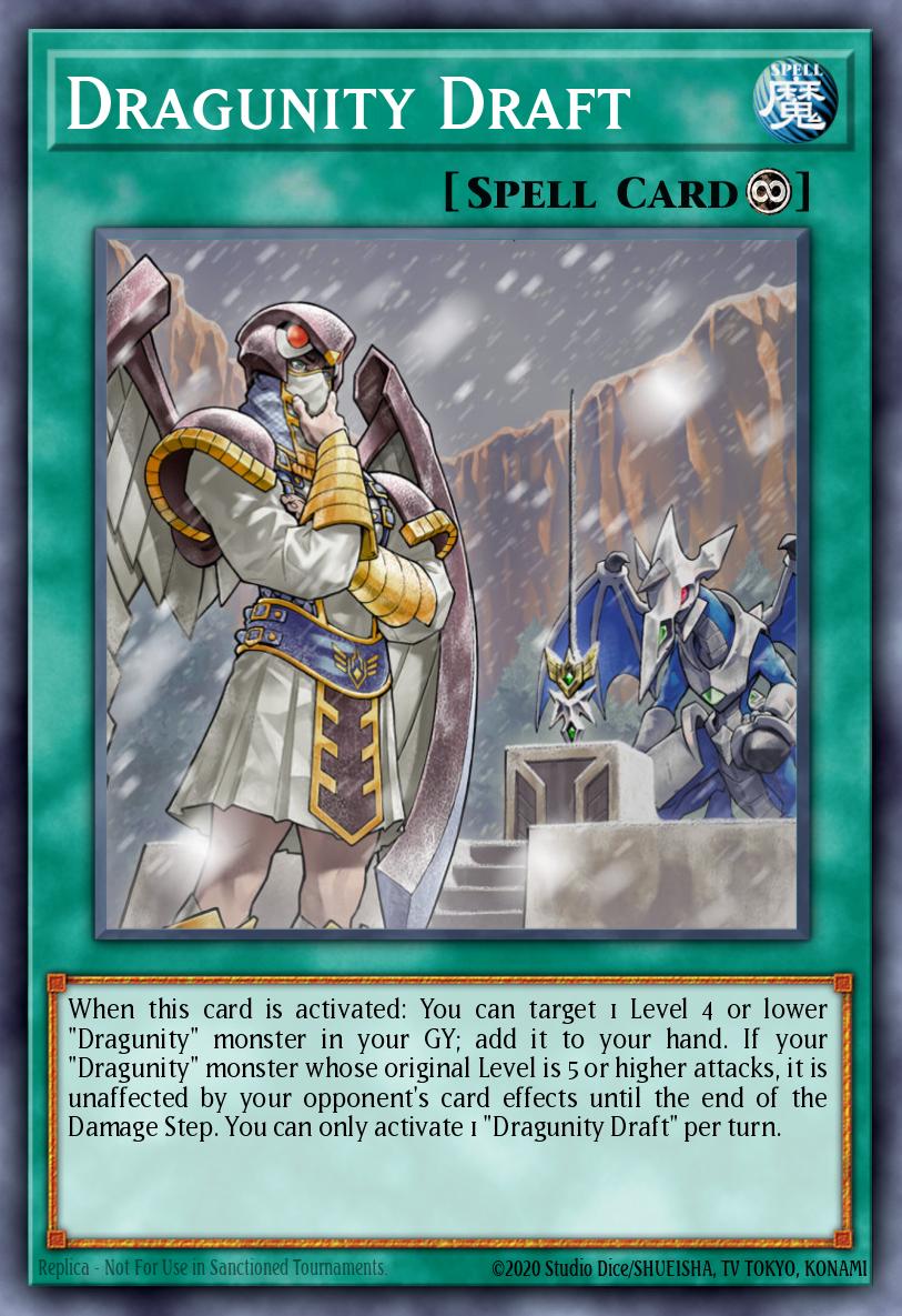 Dragunity Draft Yu-Gi-Oh card