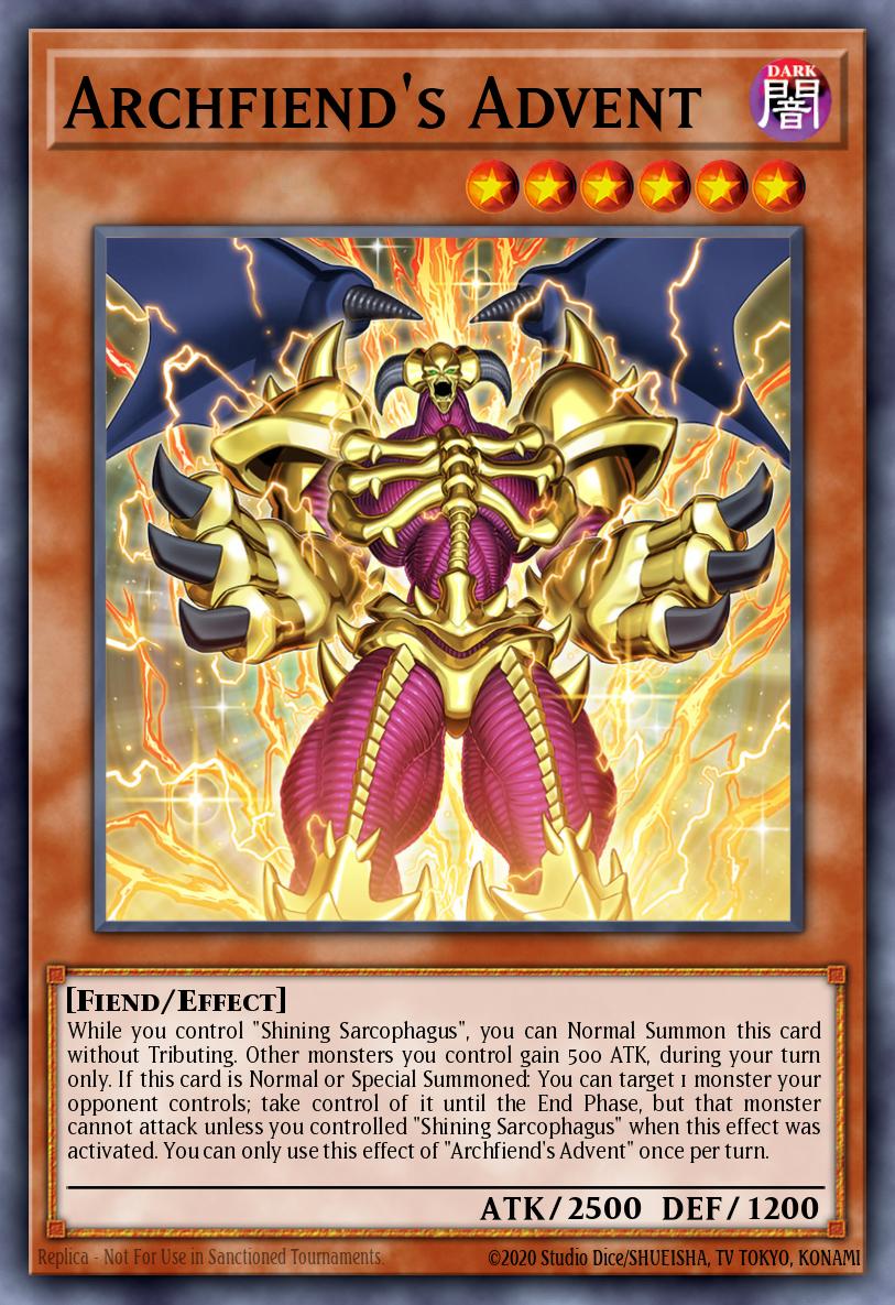 Archfiend's Advent Yu-Gi-Oh card
