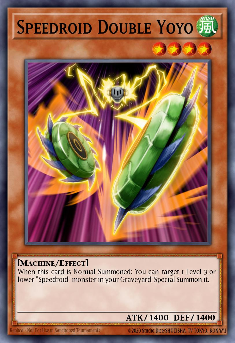 Speedroid Double Yoyo Yu-Gi-Oh card