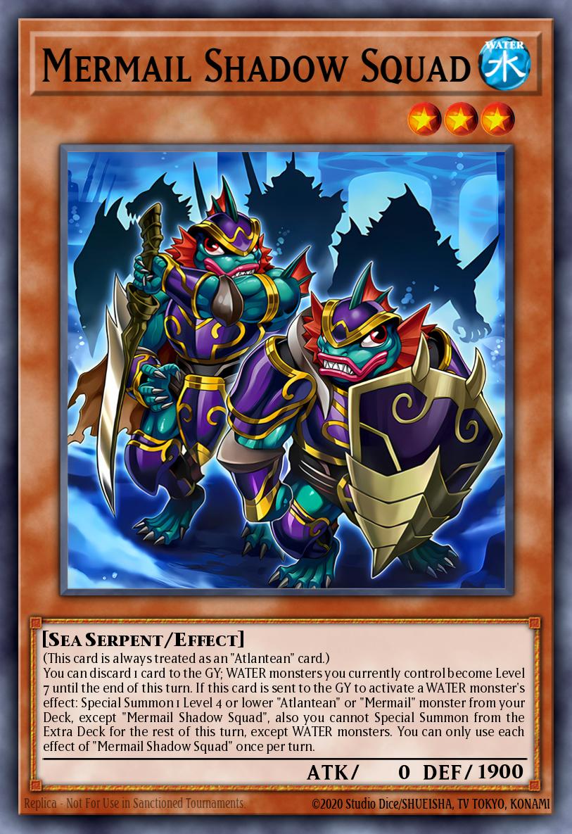 Mermail Shadow Squad Yu-Gi-Oh card