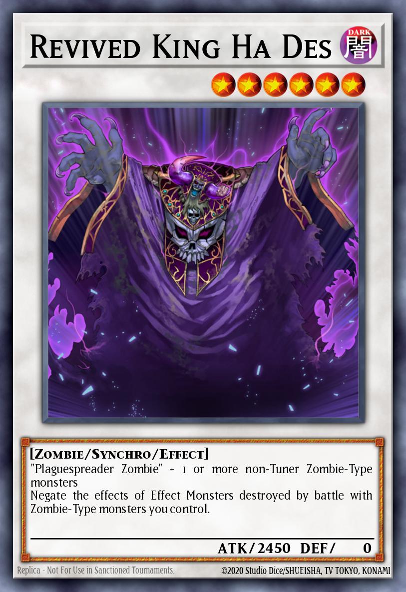 Revived King Ha Des Yu-Gi-Oh card