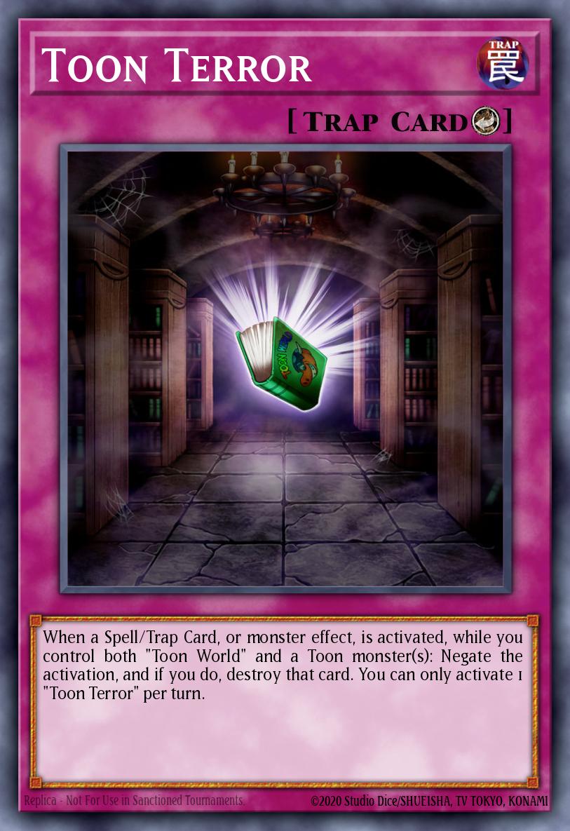Toon Terror Yu-Gi-Oh card