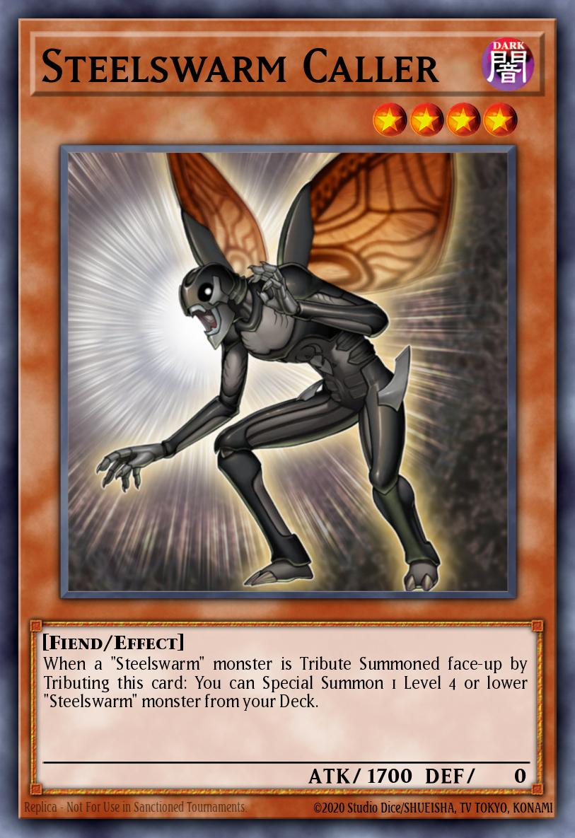 Steelswarm Caller Yu-Gi-Oh card