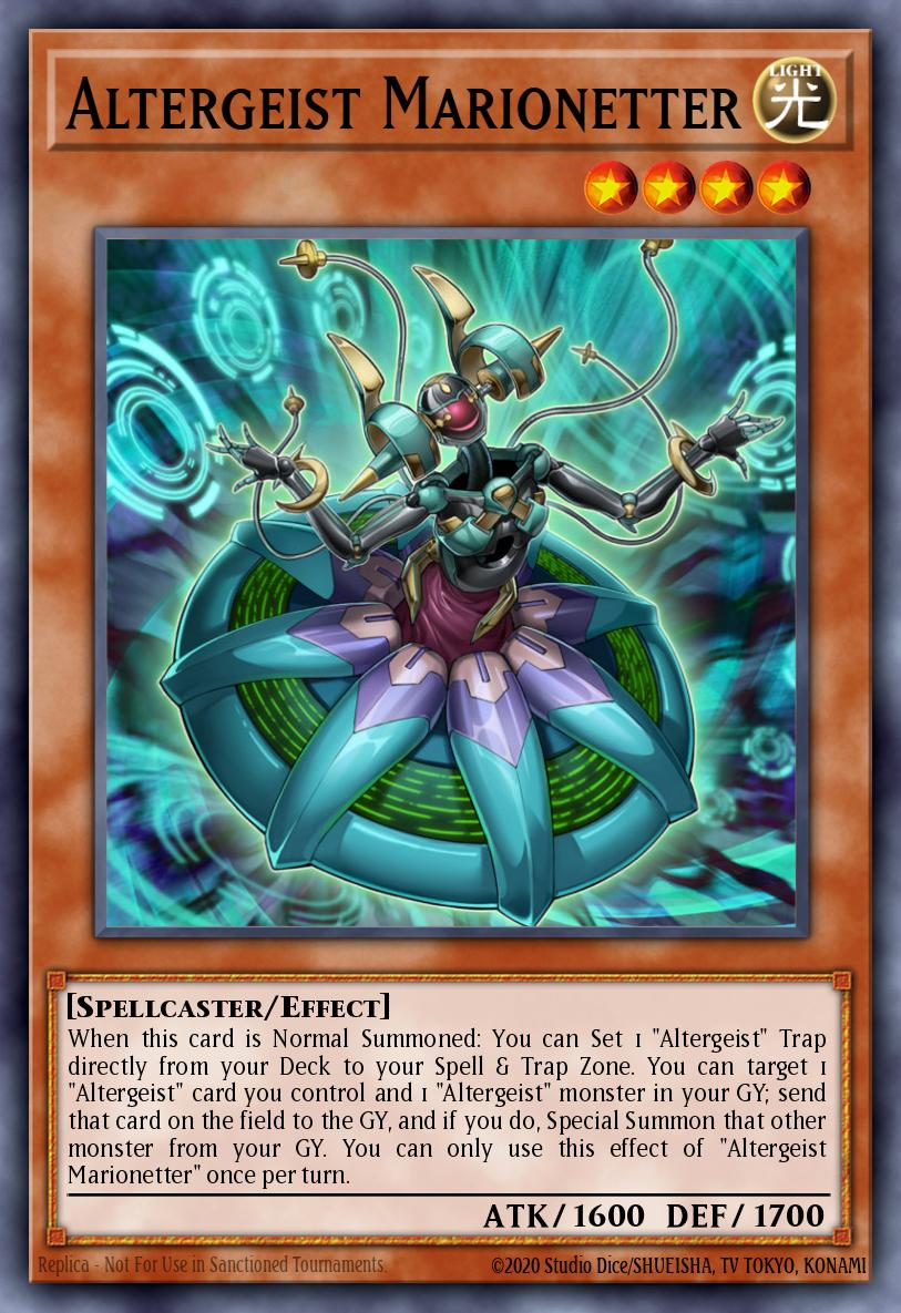 Altergeist Marionetter Yu-Gi-Oh card