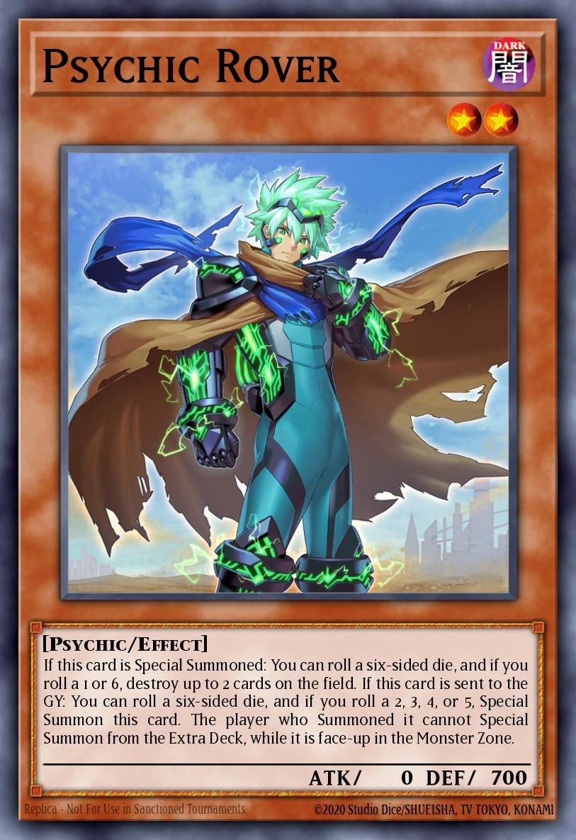 Psychic Rover Yu-Gi-Oh card
