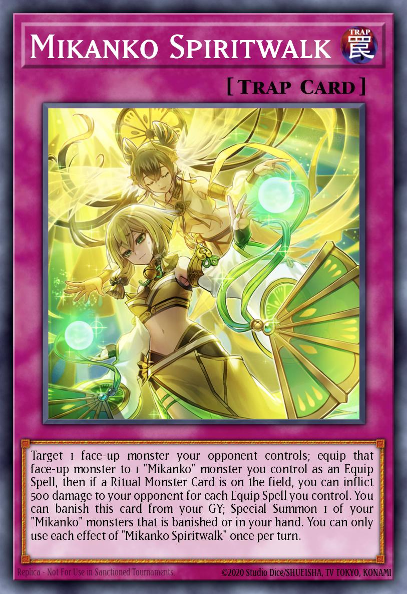 Mikanko Spiritwalk Yu-Gi-Oh card