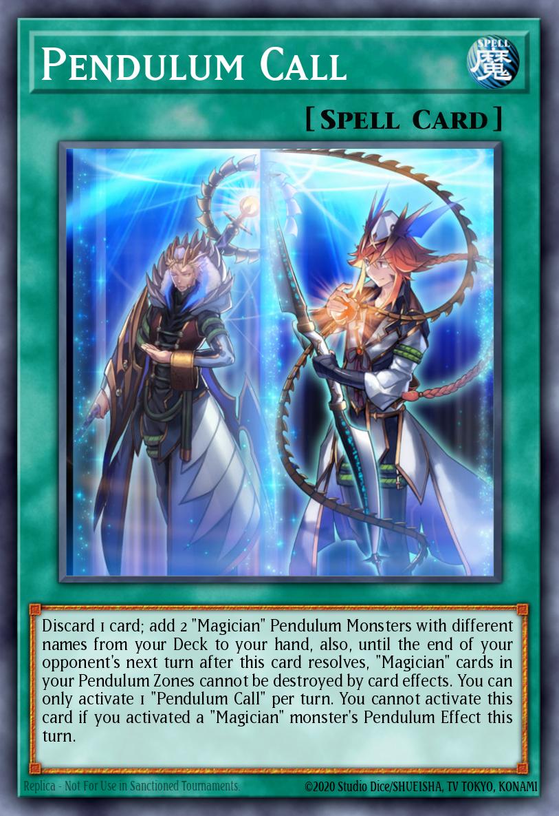 Pendulum Call Yu-Gi-Oh card