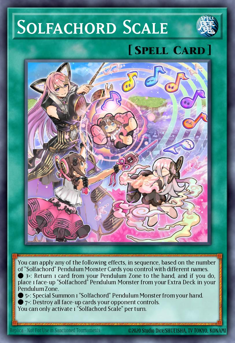 Solfachord Scale Yu-Gi-Oh card