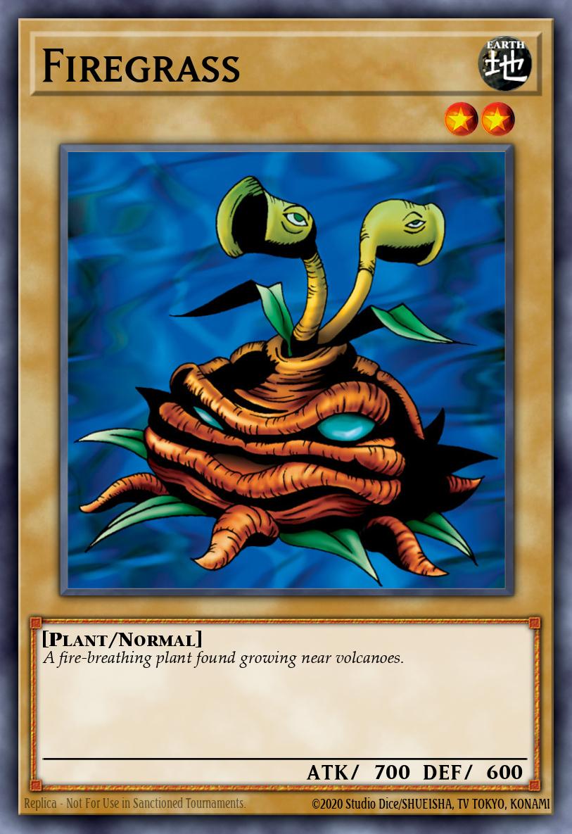 Firegrass Yu-Gi-Oh card