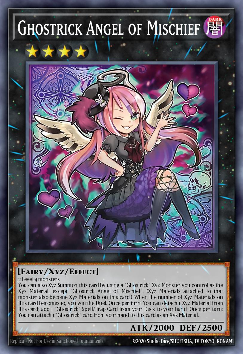 Ghostrick Angel of Mischief Yu-Gi-Oh card