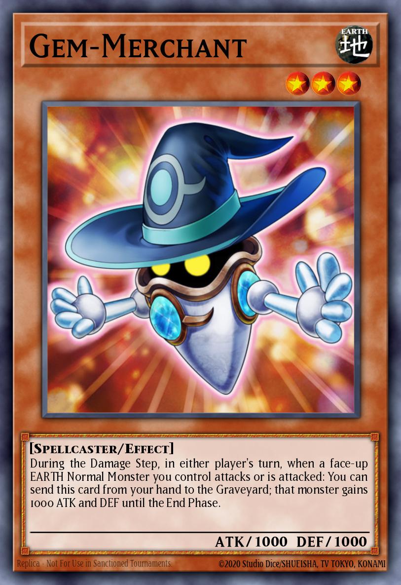 Gem-Merchant Yu-Gi-Oh card