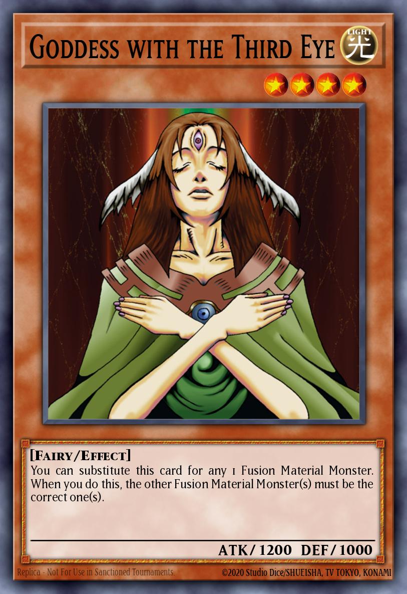 Goddess with the Third Eye Yu-Gi-Oh card