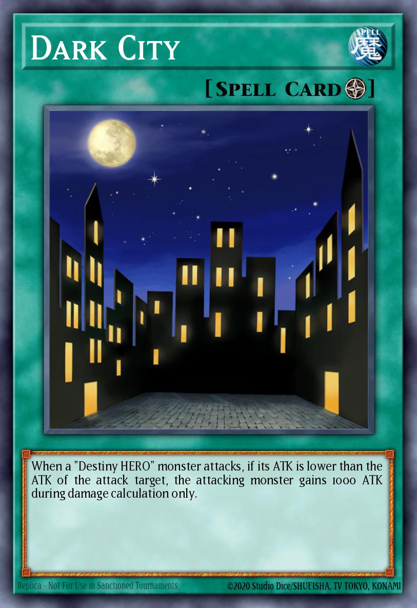 Dark City Yu-Gi-Oh card