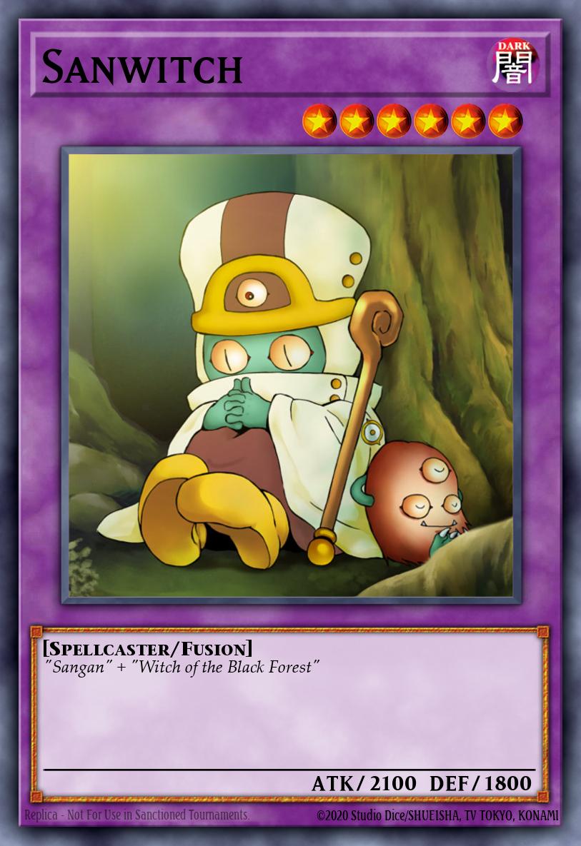 Sanwitch Yu-Gi-Oh card