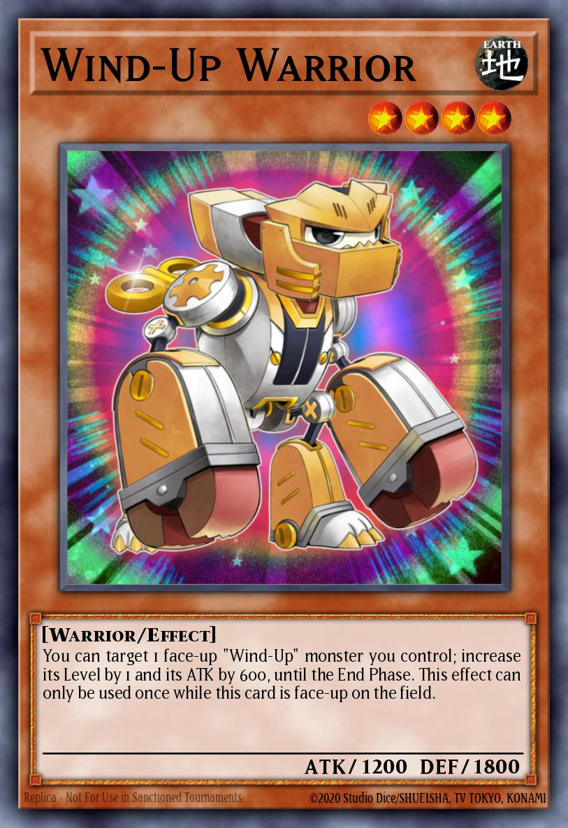 Wind-Up Warrior Yu-Gi-Oh card