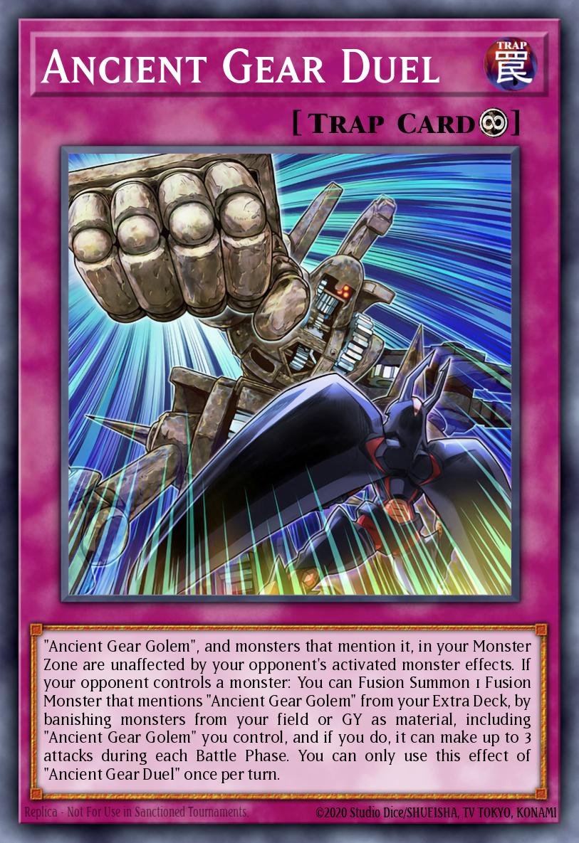 Ancient Gear Duel Yu-Gi-Oh card
