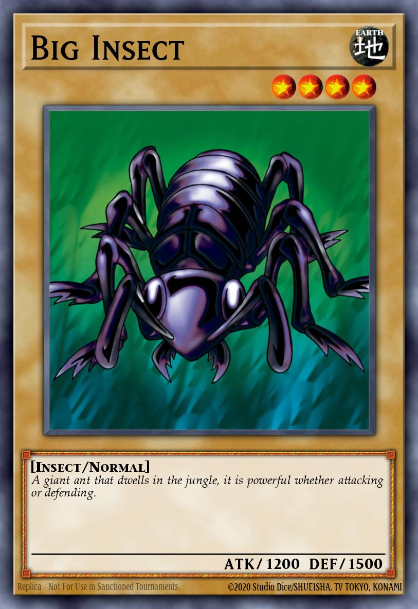 Big Insect Yu-Gi-Oh card