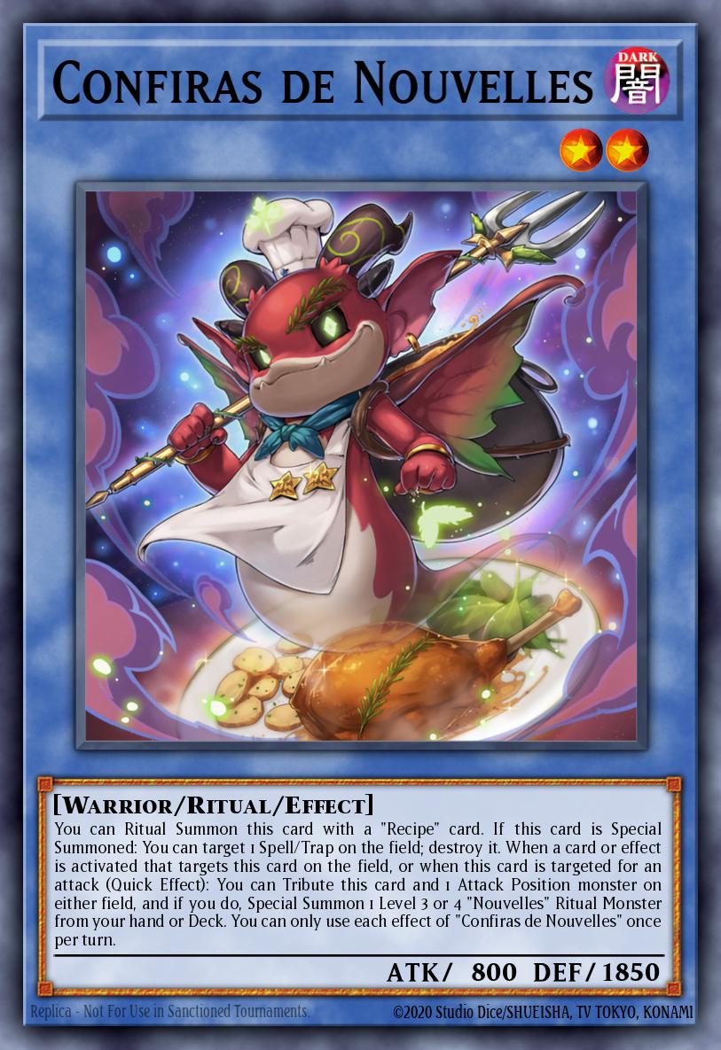 Confiras de Nouvelles Yu-Gi-Oh card