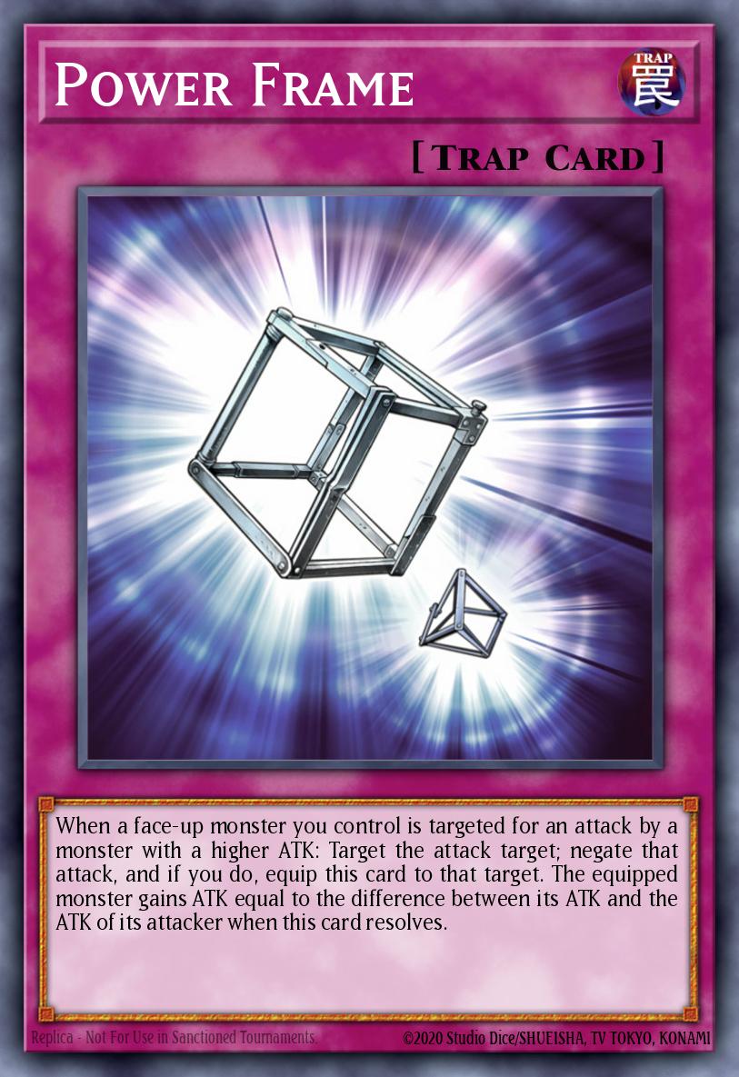 Power Frame Yu-Gi-Oh card