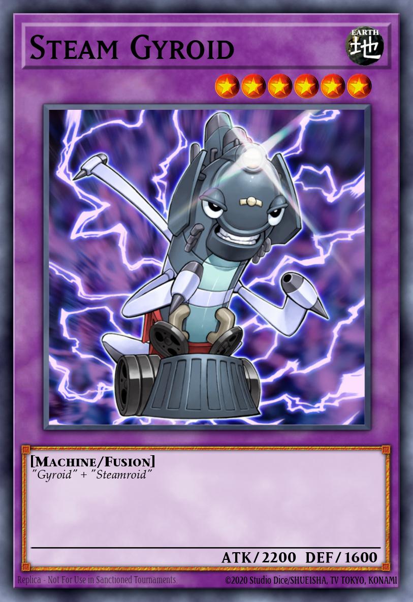 Steam Gyroid Yu-Gi-Oh card
